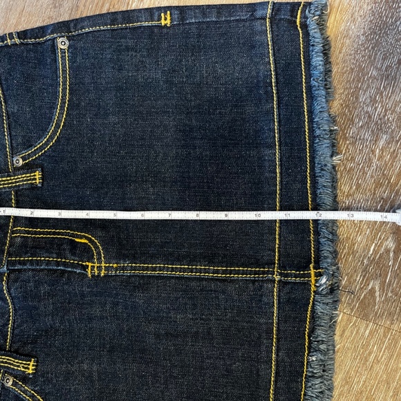 Dish denim mini skirt, size 28 - Picture 4 of 4